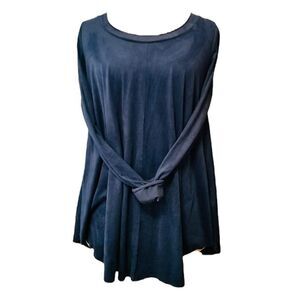 KLD Signature | Navy Blue Long Sleeve Top